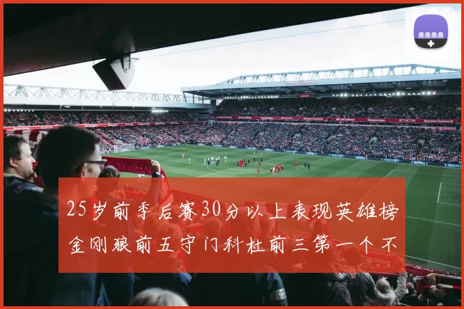 25岁前季后赛30分以上表现英雄榜金刚狼前五守门科杜前三第一个不以得分著称